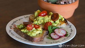 Avocado Toast at Inner Circle Cafe